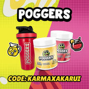 Drink Poggers! Use my Code "KARMAXAKARUI" for a discount!